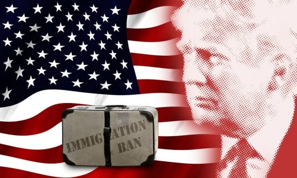 La noticia describe los avances respecto a la reforma migratoria propuesta por Biden. La imagen es ilustrativa del ex mandatario Donald Trump. 