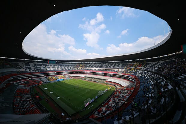 Así se verá el Estadio Azteca para el mundial de 2026.