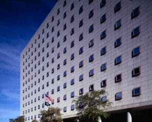 Edificio Bob Casey, sede de la Corte Federal de los Estados Unidos en Houston