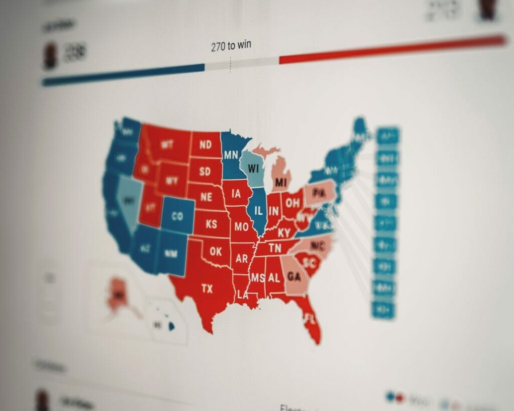 Noticia sobre opiniones en temas importantes de cara a las elecciones intermedias 2022. La imagen es ilustrativa.