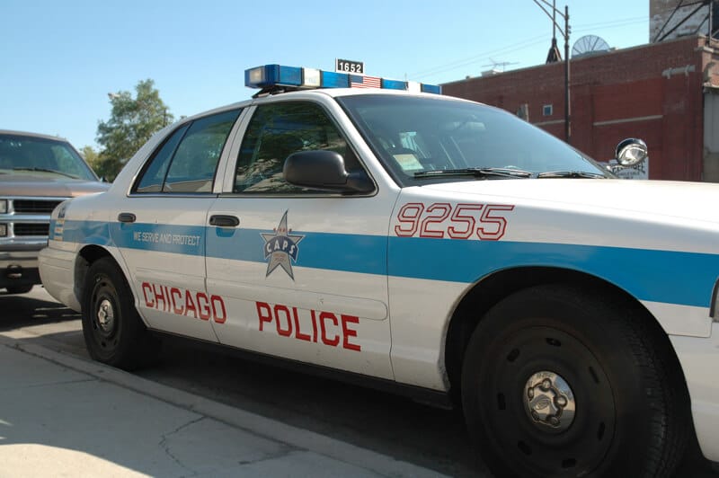 Auto de la Policía de Chicago.