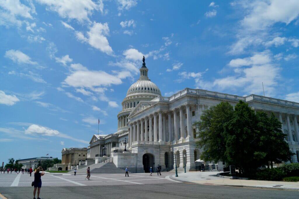 Capitolio de Estados Unidos, sede del Congreso. En la última sesión antes del cambio de medio término podría presentarse un proyecto para salvar DACA, impulsado por senadores de ambos partidos.