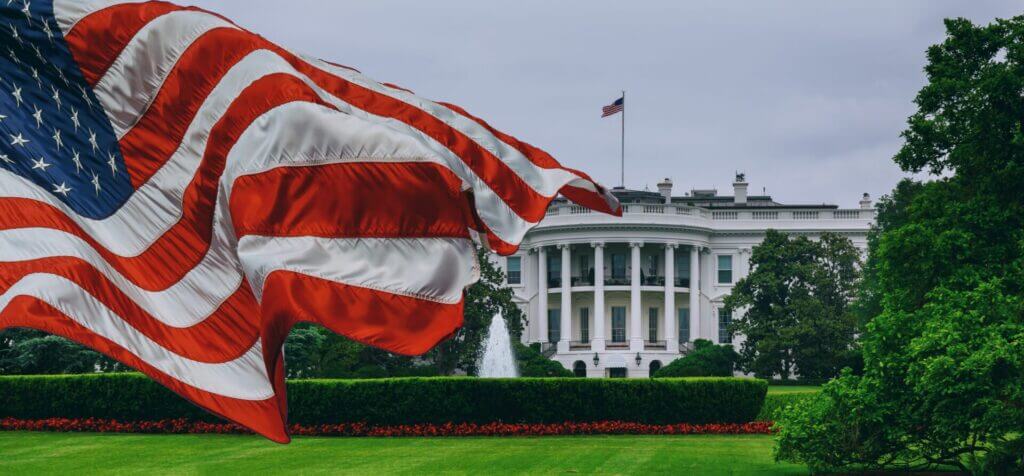 Imagen de la Casa Blanca donde se hicieron los anuncios sobre la frontera de mexico y estados unidos Inmigrando con Kathia