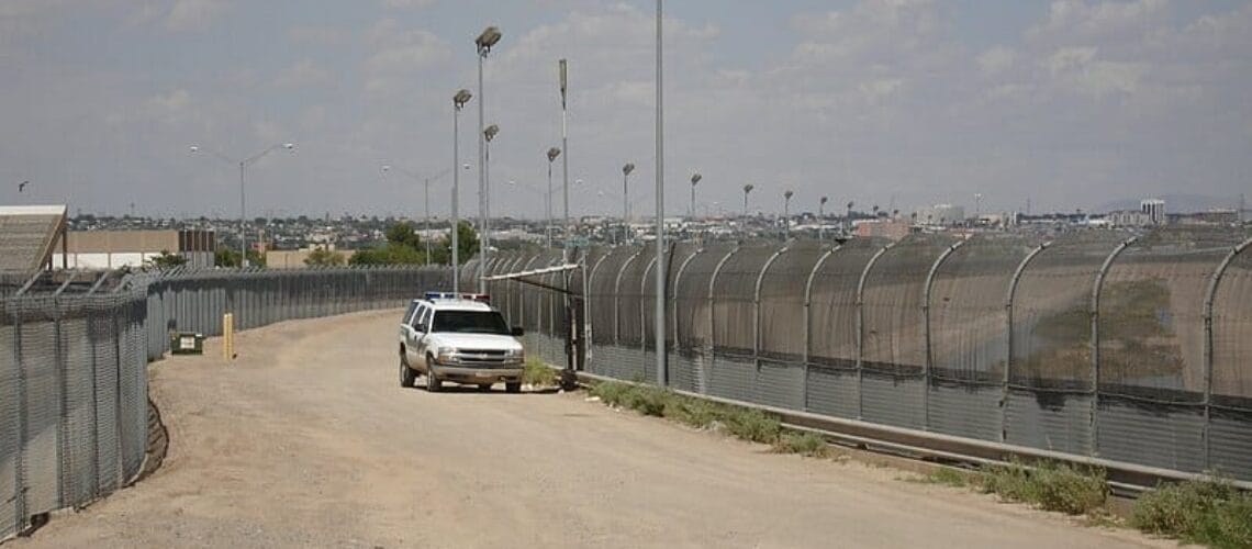 En esta nota informamos sobre la posible apertura de frontera México Estados Unidos. La imagen corresponde a dicha frontera.