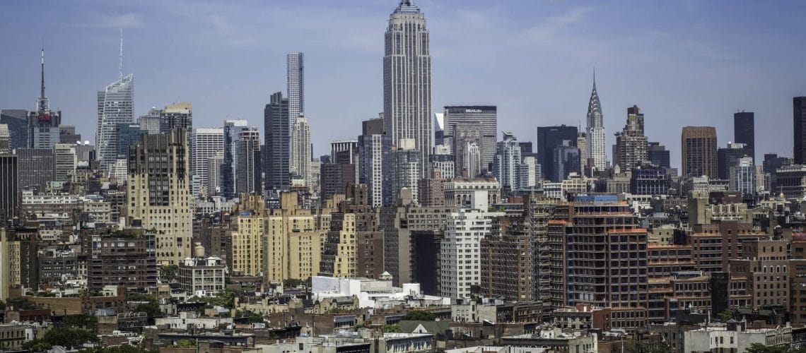 Nueva York ciudad santuario vista desde arriba